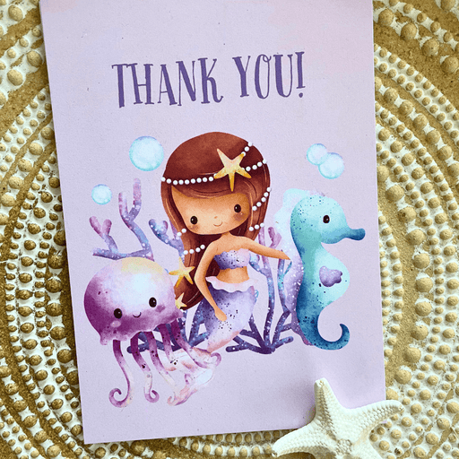 Mermaid Thank you Card - Goodieland