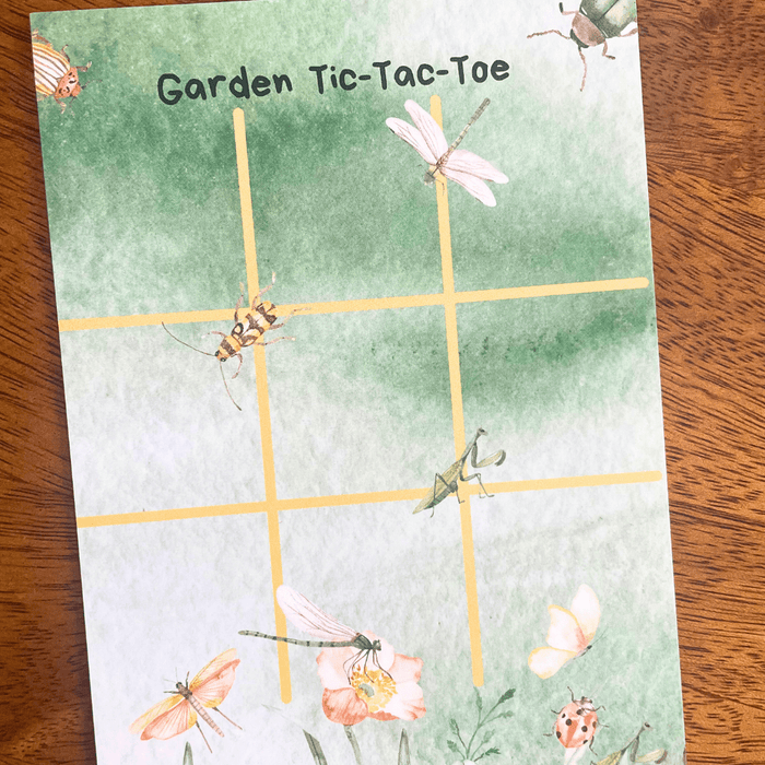 Garden Tic-Tac-Toe Game - Goodieland