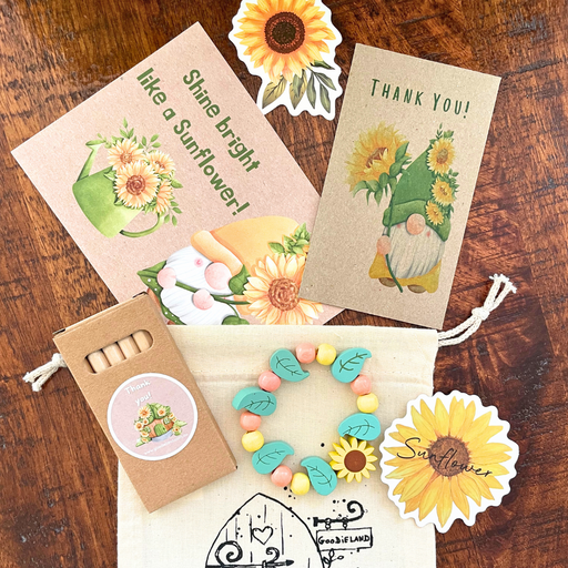 Sunflower Eco-Friendly Goodie Bag/ Party Bag Favours - Goodieland