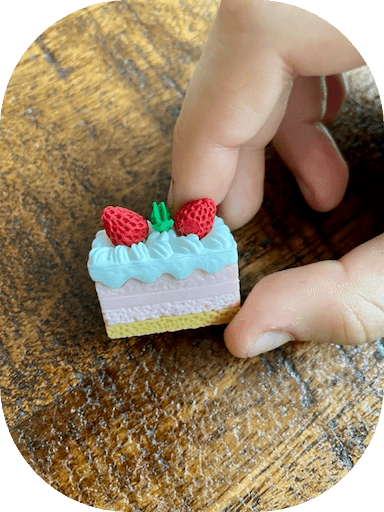 Iwako cake eraser - goodieland.com.au